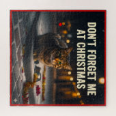 Remember the poor cats at Christmas ジグソーパズル (横)
