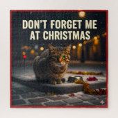 Remember the poor cats at Christmas ジグソーパズル (縦)