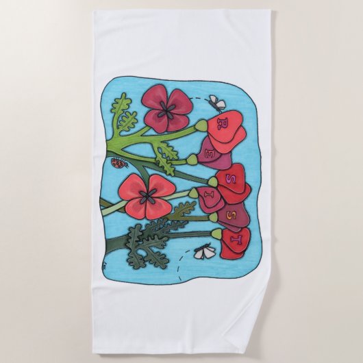 Remember the Resisters ビーチタオル (正面)