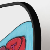 Remember the Resisters ピックルボールラケット (左詳細)