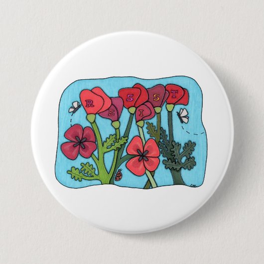 Remember the Resisters Pin 缶バッジ (正面)