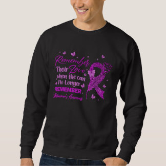 Remember Their Love Alzheimer's Awareness For Men  スウェットシャツ