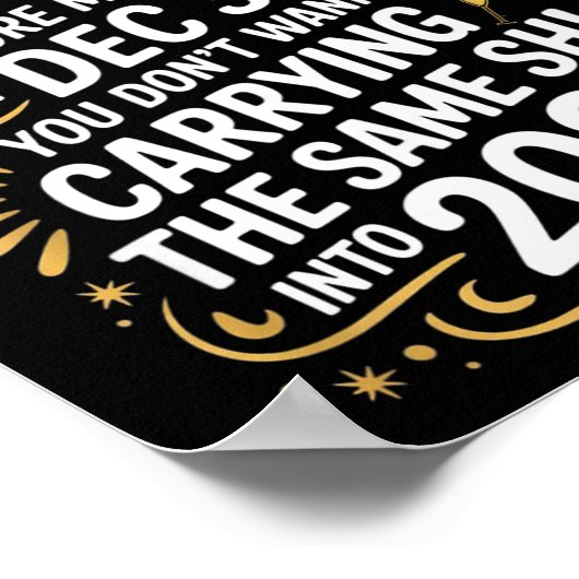 Remember To Op Before Midnight Funny New Year Tee  ポスター (角)