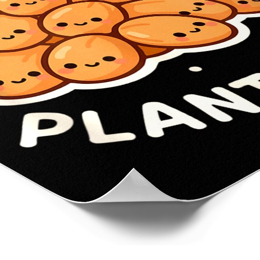 Remember To Plant Seeds Gardening Theme Cute  ポスター (角)