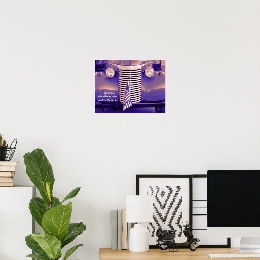 Remember When Value Poster Paper (Matte) ポスター (ホームオフィス)