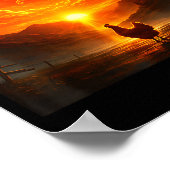 Remember Who Are You Dinosaur Chicken Cool Funny G ポスター (角)