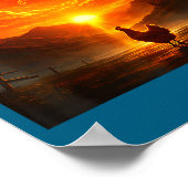 Remember Who Are You Dinosaur Chicken Cool Funny G ポスター (角)