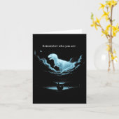 Remember Who Are You Dinosaur Chicken Meme Evoluti カード (黄色い花)