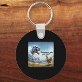 Remember Who You Are Dinosaur Chicken  キーホルダー (正面)