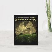 Remember Who You Are Funny Chicken Dinosaur Evolut カード (正面)