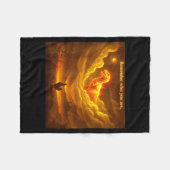 Remember Who You Are Funny Evolution Meme Chicken  フリースブランケット (正面(横))