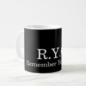 Remember Your Oath (RYO) Mug コーヒーマグカップ (正面左)