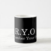 Remember Your Oath (RYO) Mug コーヒーマグカップ (中央)