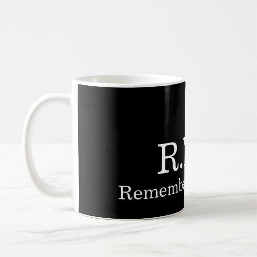 Remember Your Oath (RYO) Mug コーヒーマグカップ (左)