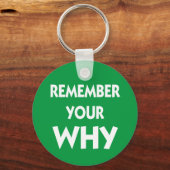 Remember your Why感動的ことわざ キーホルダー (正面)