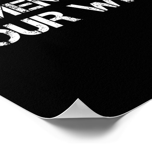 Remember Your Why  ポスター (角)