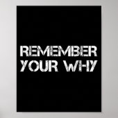 Remember Your Why  ポスター (正面)