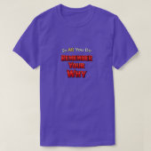 Remember Your Why Tシャツ (デザイン正面)