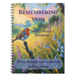 Remembering Mom – Personalized Mom Journal ノートブック