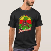 Remembering My Ancestors Juneteenth Black Freedom  Tシャツ (正面)