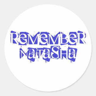 RememberNatasha ラウンドシール