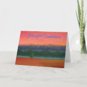 Remembrance Memorial with Red Purple Green Orange  カード (正面)