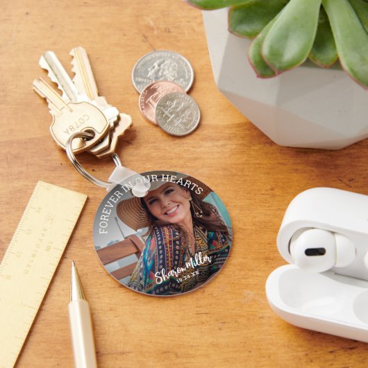 Remembrance Photo 'Forever In Our Hearts'  キーホルダー (デスク)