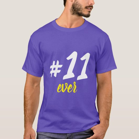 Remera #11 ever oscura tシャツ (正面)
