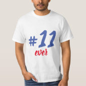 Remera #11 ever tシャツ (正面)