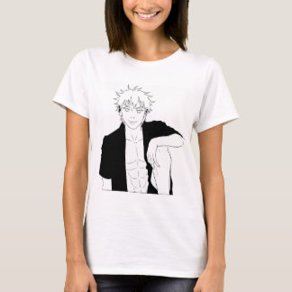 Remera Gojo Blanca Tシャツ