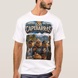  Remera Los Capibarras en Canadá Tシャツ