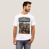  Remera Los Capibarras en Canadá Tシャツ (正面フル)