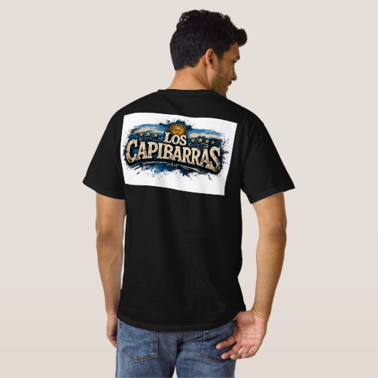   Remera Pasaporte Capibarra Tシャツ (裏面フル)