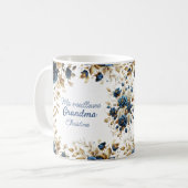 Remerciement fleurs コーヒーマグカップ (正面左)