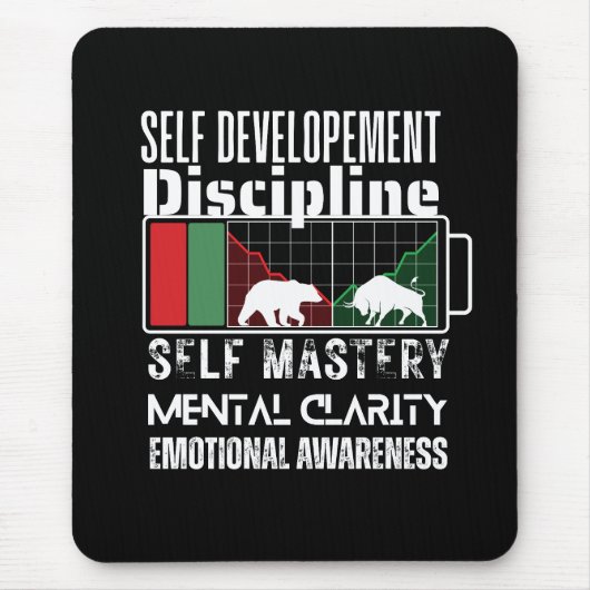 Reminder and motivation | Forex mindset マウスパッド (正面)