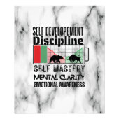 Reminder and motivation | Forex mindset | Marble フォトプリント (正面)