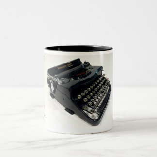 Remingtonのランドモデル1タイプライター ツートーンマグカップ