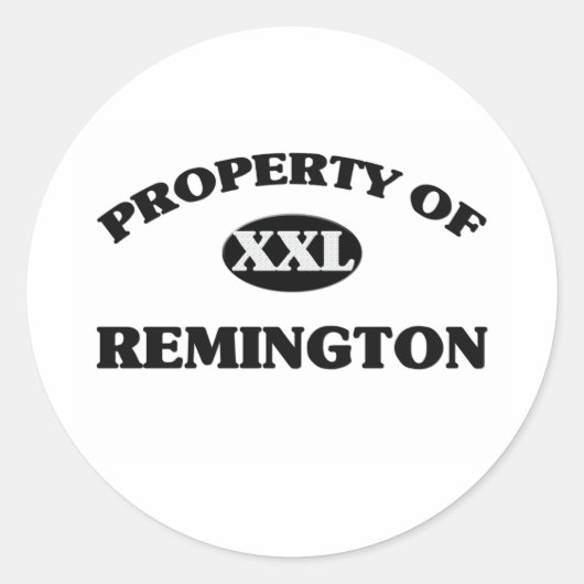 REMINGTONの特性 ラウンドシール (正面)