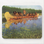 Remington素晴らしによる探検家、ヴィンテージパイオニア マウスパッド (正面)