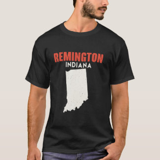 Remington Indiana USA州アメリカトラベルインディアナ Tシャツ
