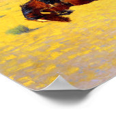 Remington Old West Horse and Cowboy ポスター (角)