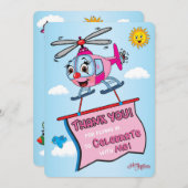 REMI'S 5TH誕生日フラットホリデーカード シーズンカード (正面/裏面)