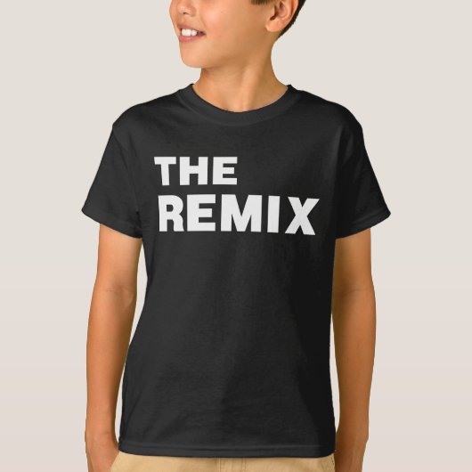 Remix Encore Mic Drop FamのREMIXシャツ Tシャツ (正面)