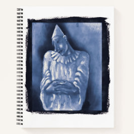 Remix of Clown (1934) oil painting by Mikulas Gala ノートブック