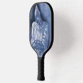 Remix of Clown (1934) oil painting by Mikulas Gala ピックルボールラケット (左)