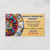 Remodeling Service Business Cards 名刺 (正面)