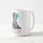 Remote Control Emperor T Shirt コーヒーマグカップ (正面右)