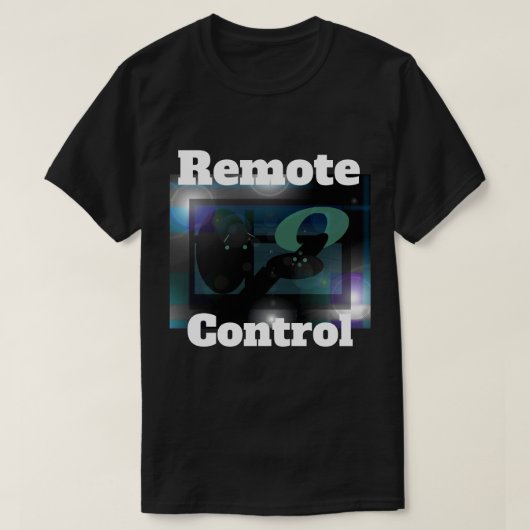"Remote Control" SKULLNSKIN Grph by J.H. Thornton  Tシャツ (デザイン正面)