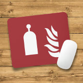 Remote Release Stationの安全標識 マウスパッド