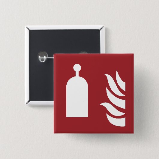 Remote Release Stationの安全標識 缶バッジ (正面&裏面)